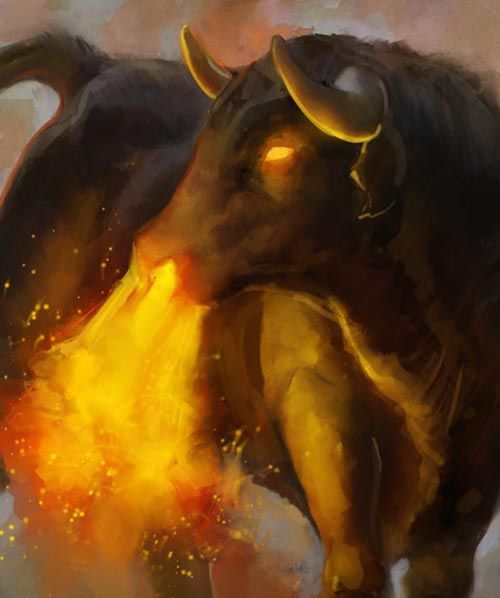 firebreathing bull aeetis
