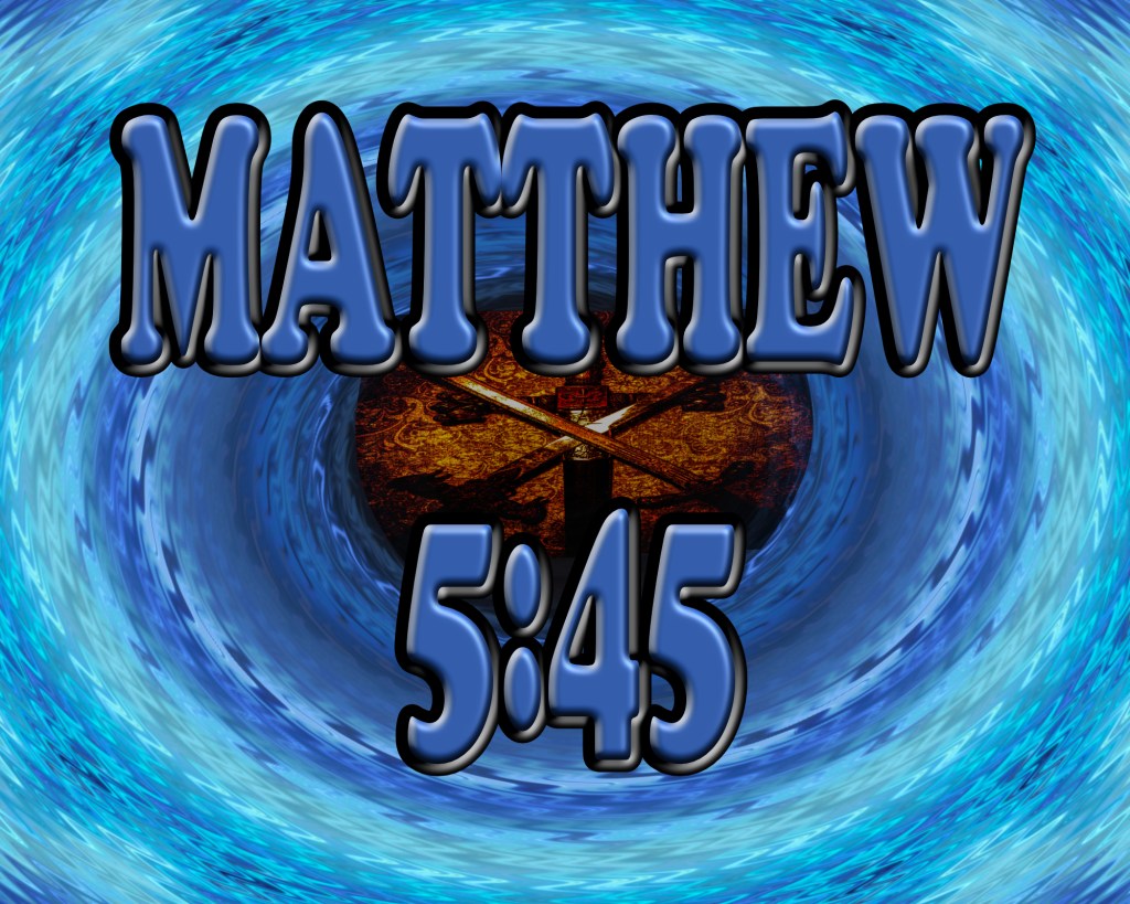 Matthew 5:45